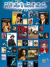 2000-2009 Best Pop and Movie Music piano sheet music cover